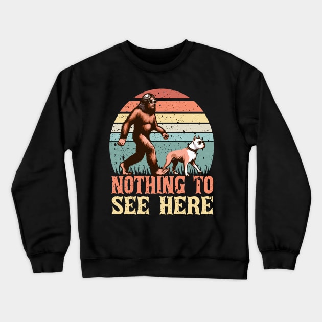 Sasquatch Bigfoot Crewneck Sweatshirt by Outrageous Flavors